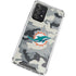 NFL Miami Dolphins Camo Galaxy A52 5G Clear Case
